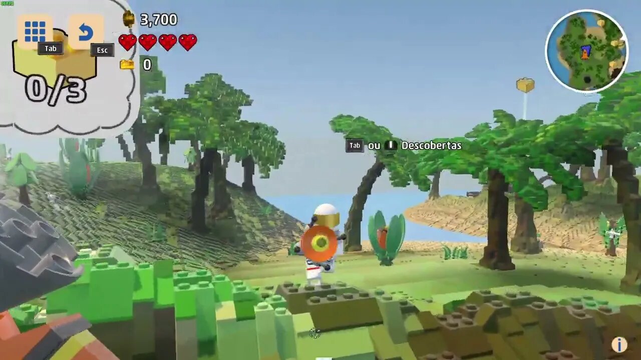 LEGO Worlds RODANDO NO PC FRACO NO MINIMO POSSIVEL