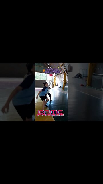 FRISBEE NA EDUCAÇÃO FÍSICA #shorts
