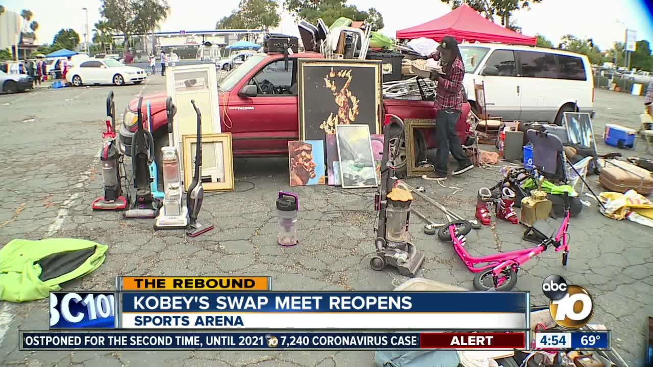 Kobey's swap meet reopens