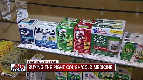 Buying the right cough/cold medicines