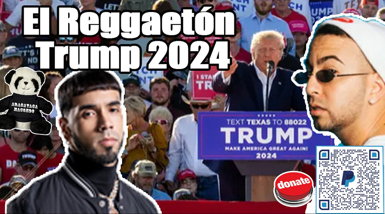 Anuel AA y Justin Quiles Respaldan Trump 2024