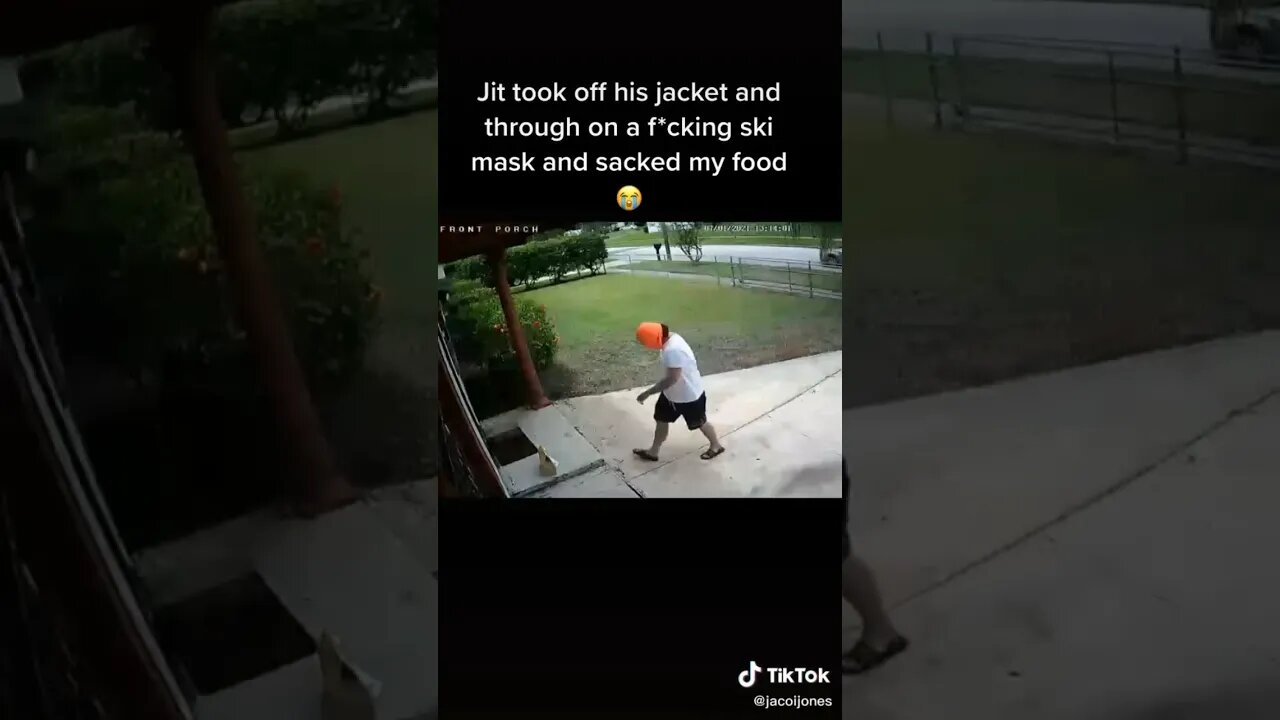 Door Dash Driver Steals The Food! 😲