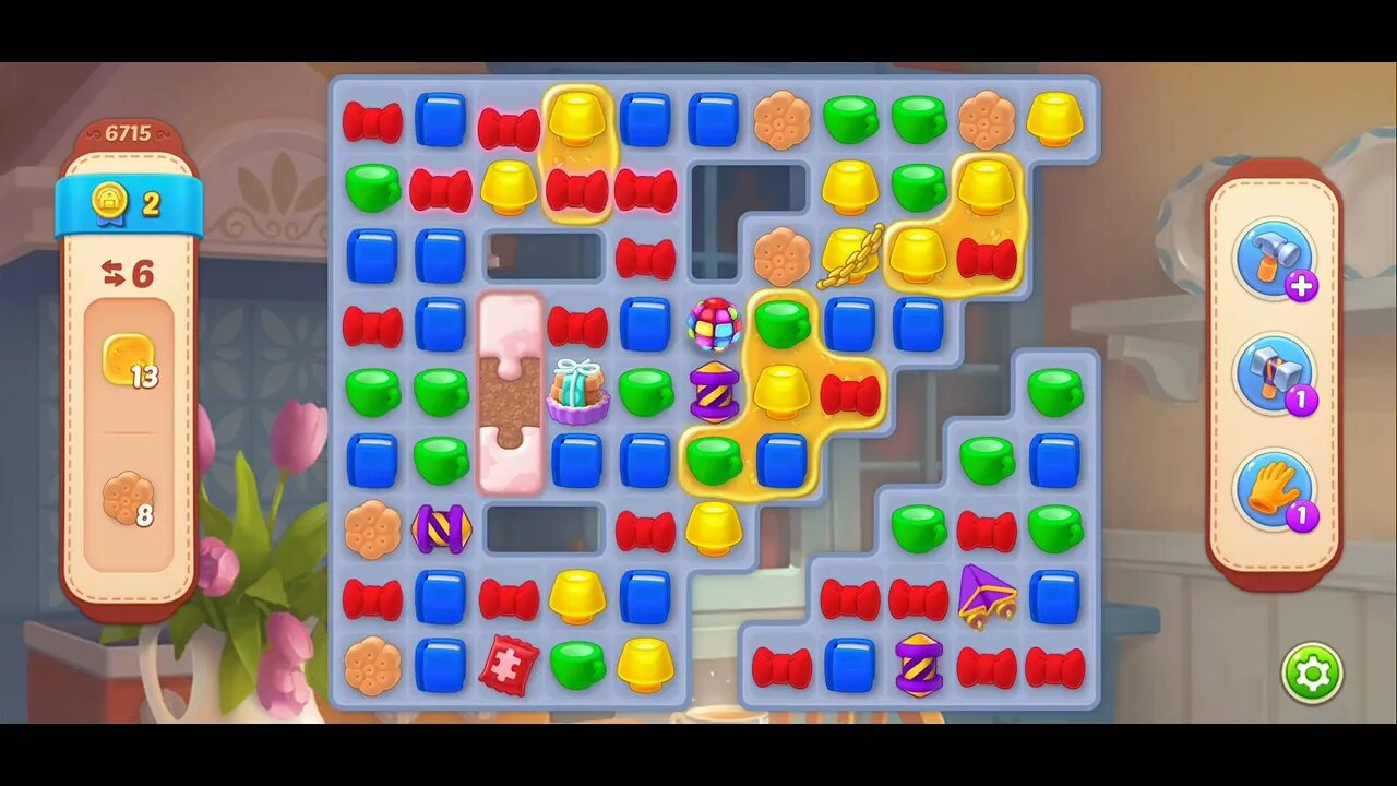 Playrix Homescapes Gameplay Walkthrough Level 6715