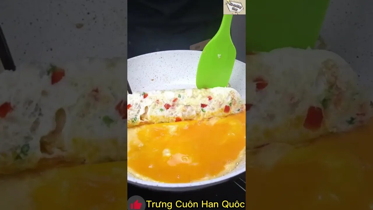 Trứng Cuộn HÀn Quốc - HÀ COOKING TIME