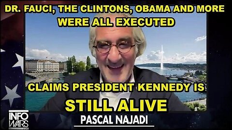 Pascal Najadi "JFK Jr is STILL ALIVE", Clinton & Obama > They were all Executed at GITMO!