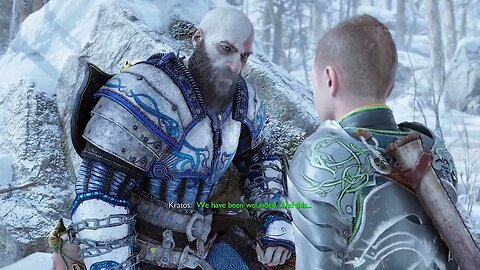 Atreus griefs Brok's death God of War Ragnarök #ps5 #ps4 #GOW #GodofWar #godofwarragnarok #fyp