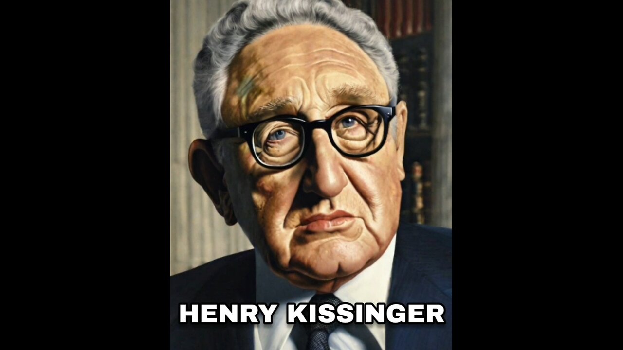 HENRY KISSINGER | 𝗡𝗘𝗪 ***** 𝗢𝗥𝗗𝗘𝗥