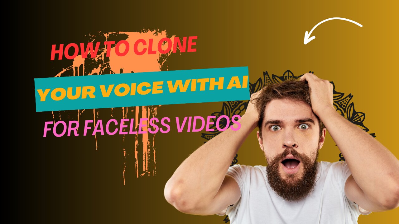 How To Clone your Voice with AI for Faceless Videos