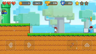 Bobby World Adventure - Android Gameplay [8+ Mins, 1080p60fps]