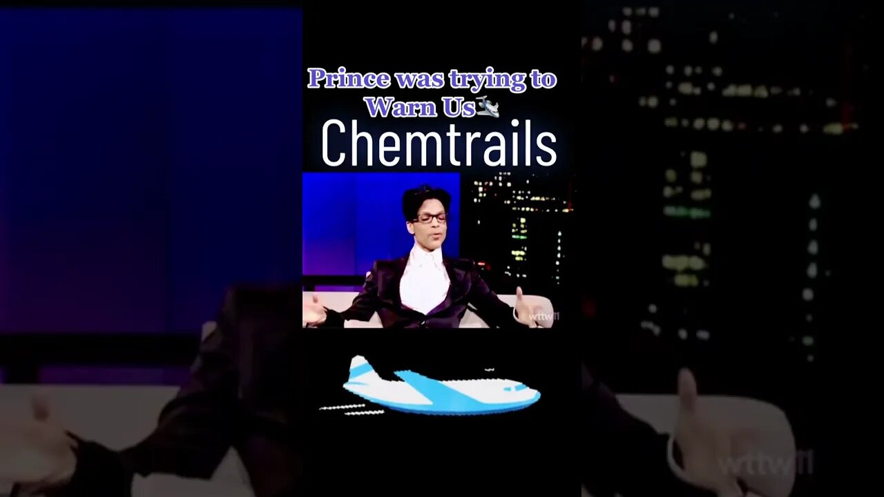 Prince talks about chemtrails and the corrupt government.