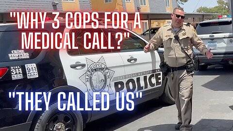 Las Vegas Suspicious Medical Call / 3 Cops + Canine Needed / Vegas Valley Community Watch / 1A Audit