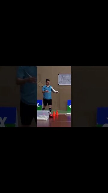 Badminton Aggressive Offense Drill - Kowi Chandra #shorts