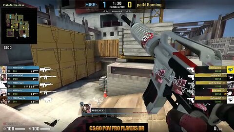 CSGO POV MIBR HEN1 (24/9) vs paiN (Vertigo) @ ESL Challenger League Season 45 North America