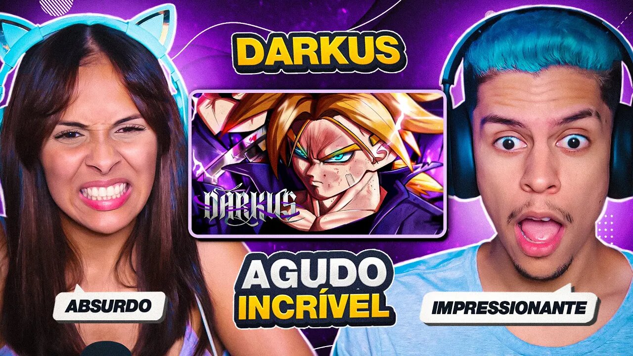 DARKUS - Esperança | Trunks (Dragon Ball Z) | [React em Casal] 🔥