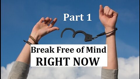 Step Out of the Prison of Conditioning Right NOW: How to Interrupt Thoughts (Freedom Series 1/3)