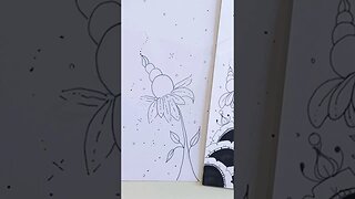 Desenho Fácil de Flor para Desenhar #shorts