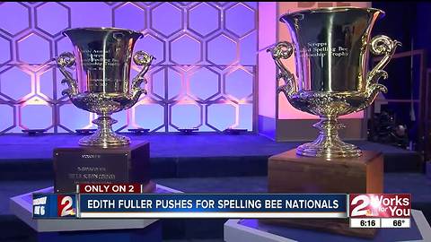 Edith Fuller pushes for Spelling Bee Nationals