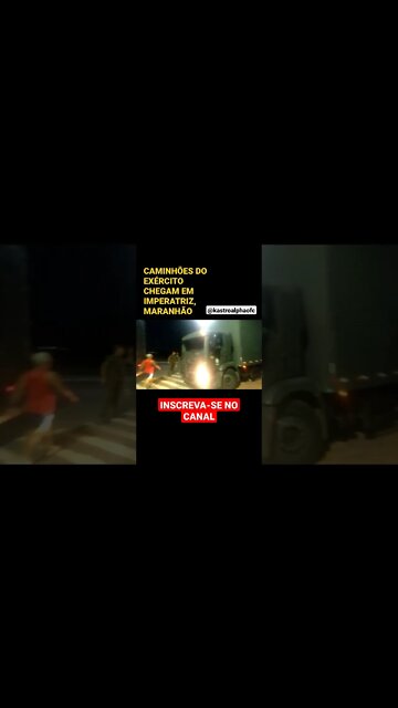 EXÉRCITO NAS RUAS DE IMPERATRIZ, MARANHÃO #shorts #brasil #maranhão