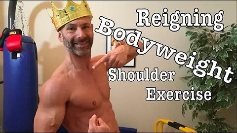 The Best Bodyweight Shoulder Exercise, The Pike Push up basic to advanced handstand variation