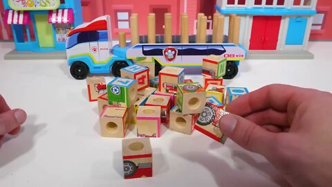 147 9Best ABC Learning Toy Video for Toddlers! Paw Patrol Letter Blocks for Kids!