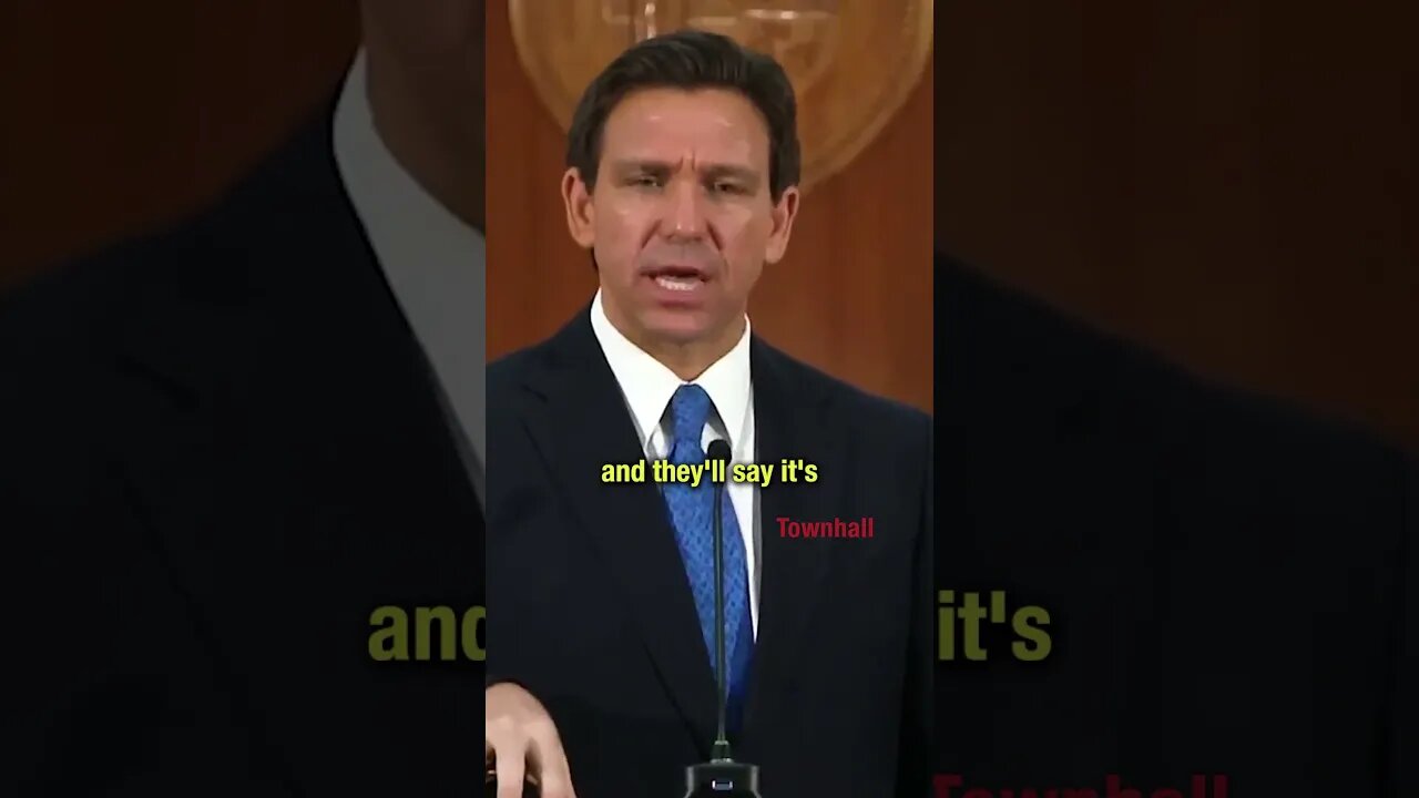 "TOTALLY manufactured..." DeSantis EVISCERATES reporter who tried to ask a "GOTCHA" question