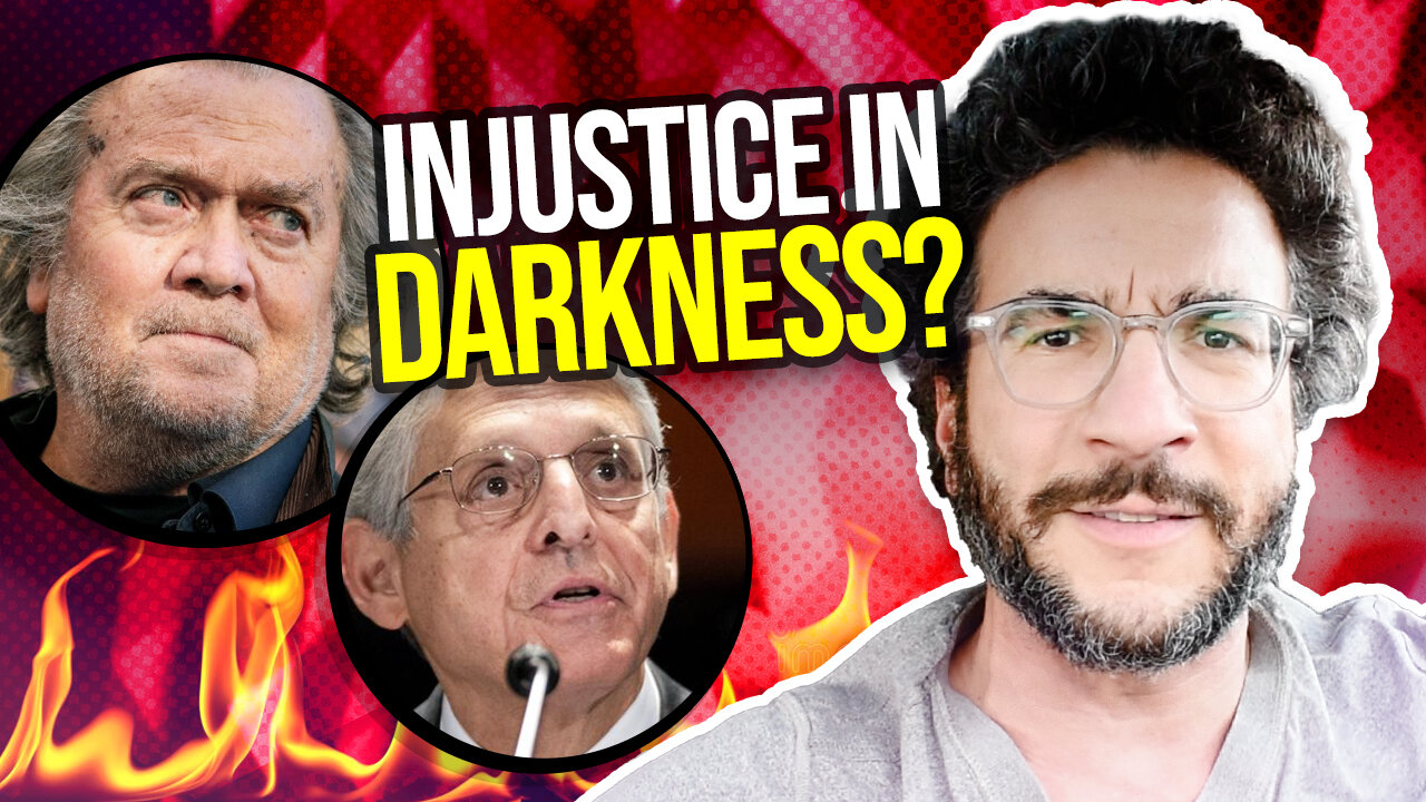 Steve Bannon to be Prosecuted in TOTAL DARKNESS? Viva Frei Vlawg