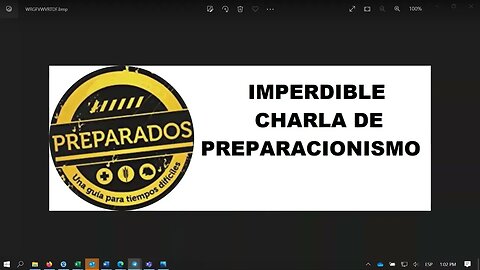 Charla imperdible de Supervivencia