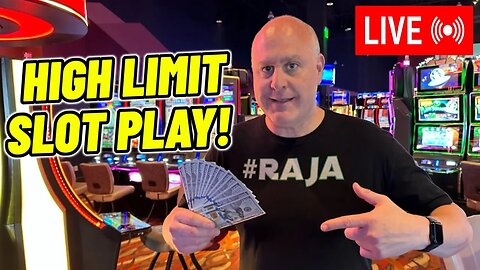 LIVE JACKPOTS! 🔴 High Limit MAX BET Slot Action!