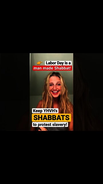 Labor Day is a man-made Shabbat!