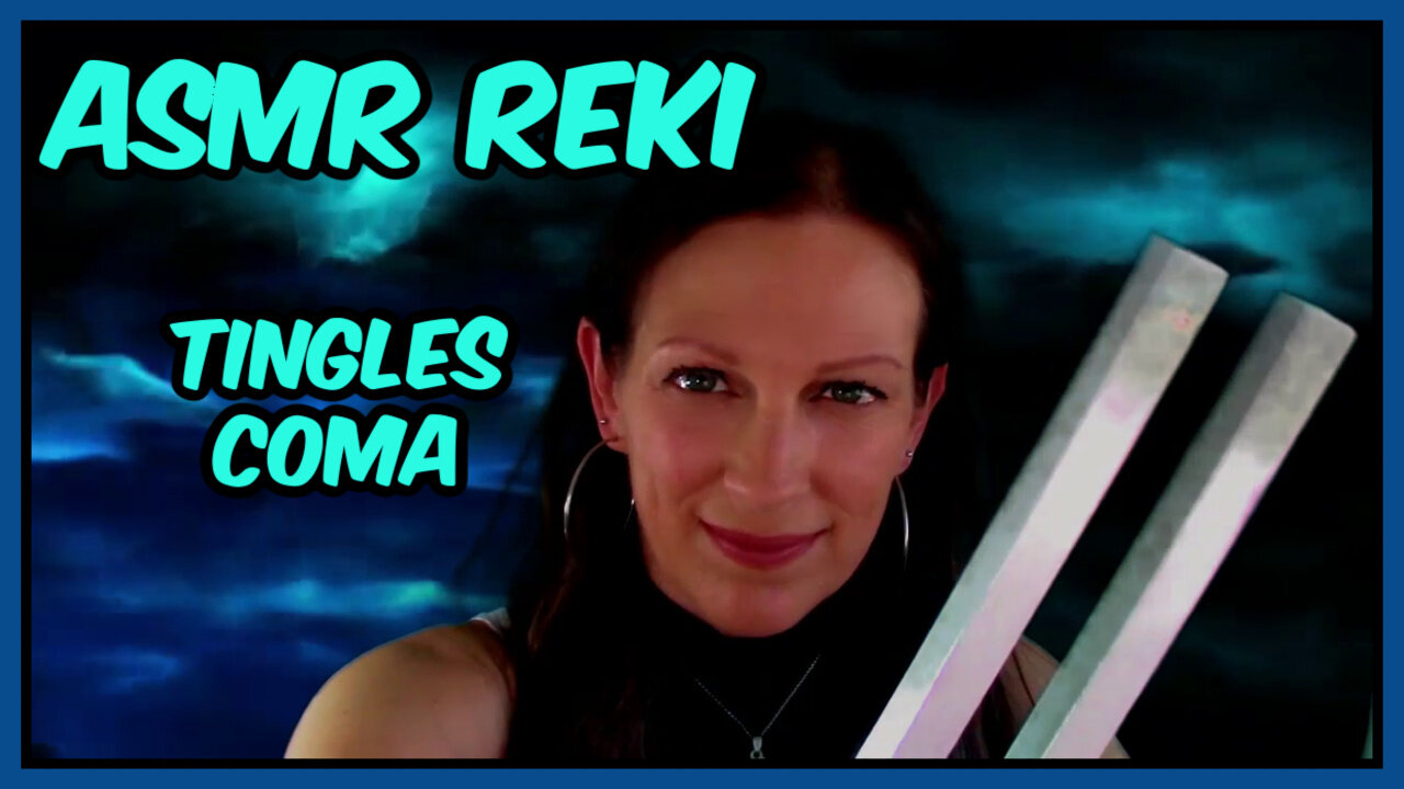 ASMR Reiki l Plucking Negative Energy l Aura Crystal Healing l Tunning Forks l Hand Movements