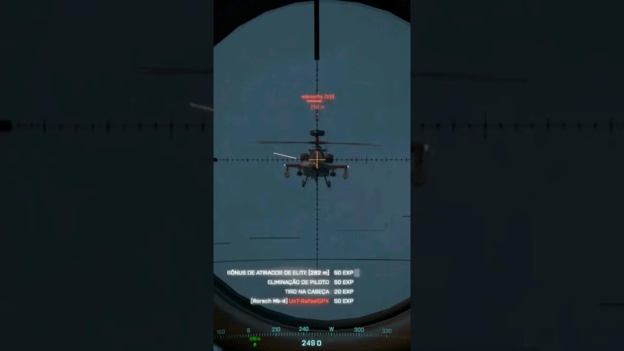 Helicóptero Apache V.s. Rorsch Mk-4! #battlefield2042 #fpsgames #sniper #headshot