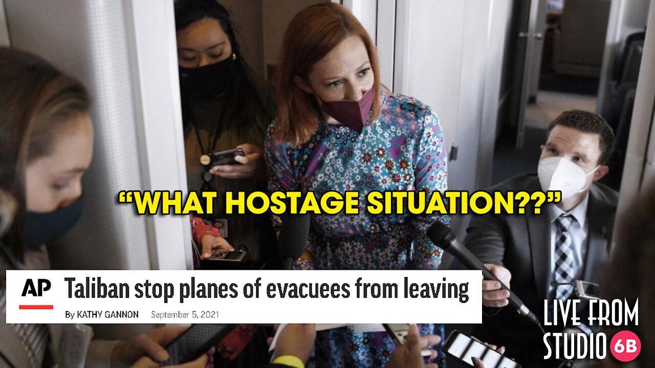 Psaki Denies Hostage Situation As Taliban Blocks Flights with Americans from Taking Off!!!