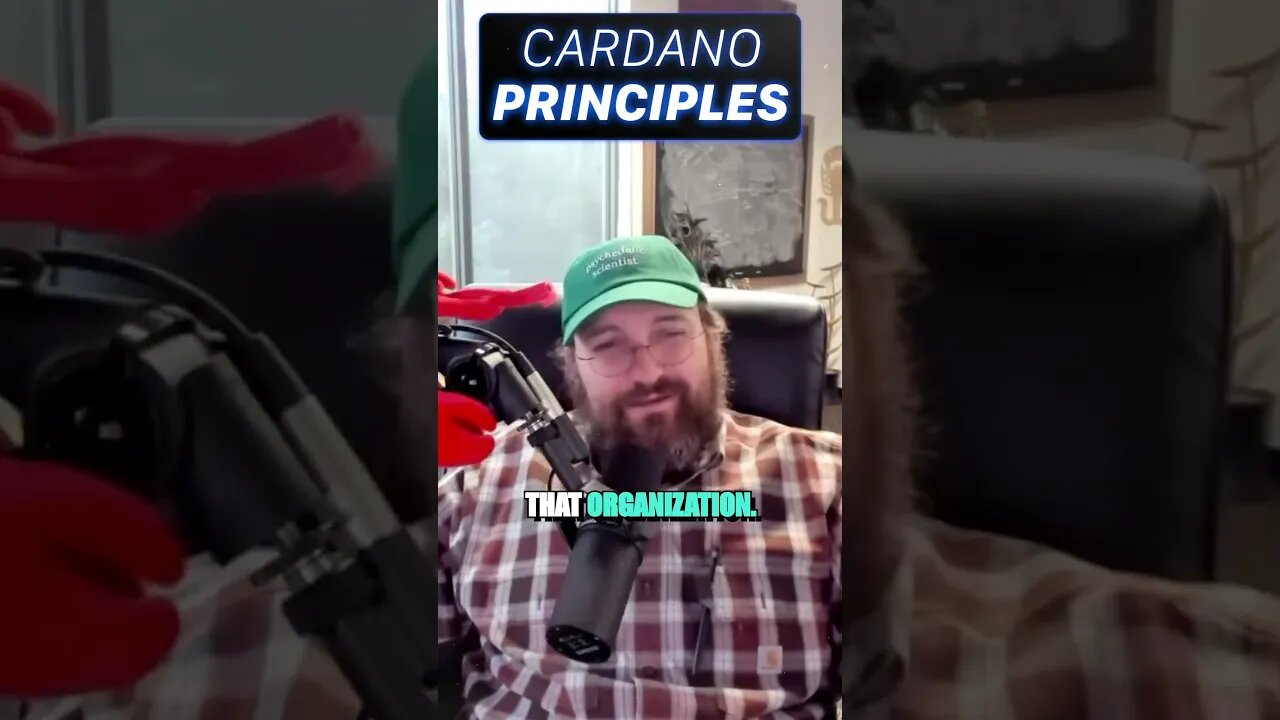 Charles Hoskinson about Cardano's key principles