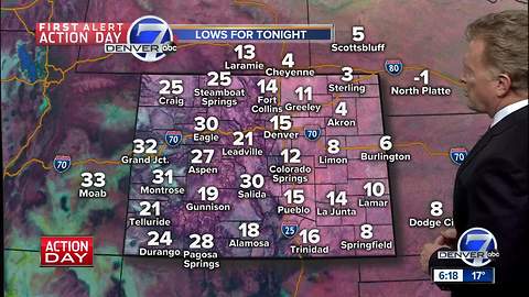 First Alert Action Day: We'll finally see more accumulating snow across Colorado this weekend