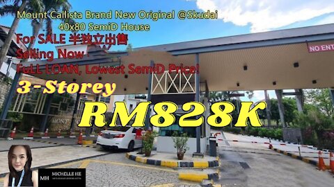 property malaysia Mont Callista 3-Storey Semi-D For Sale Freehold / International Lot