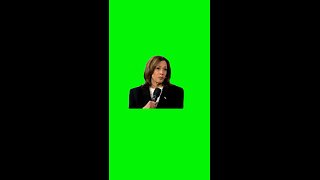 “Needs To Be Done” Kamala Harris | Green Screen