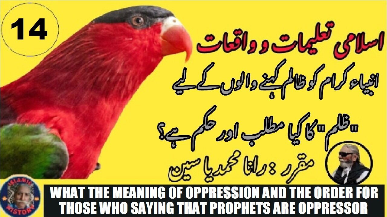 What the meaning of oppression and the order for those who saying that prophets are oppressor?