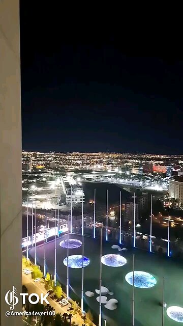 Beautiful view of Las Vegas