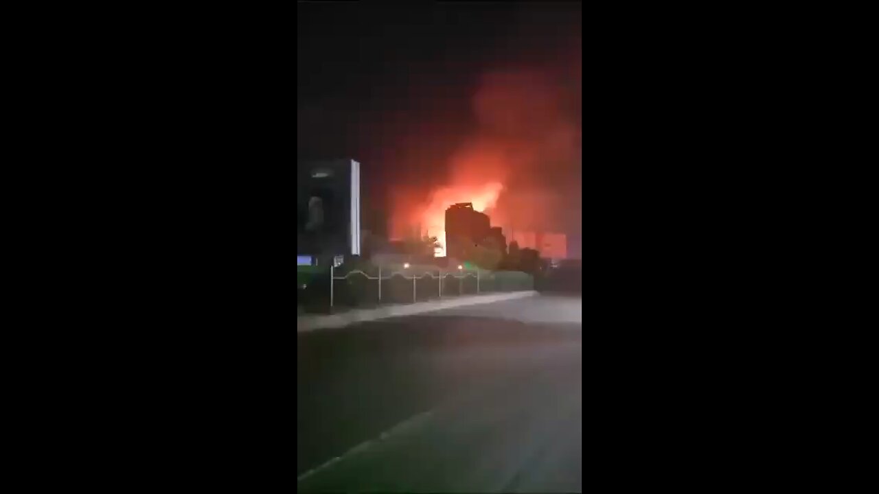 IDF attack in Beirut. Al Manar TV of the Hezbollah building reported damaged.