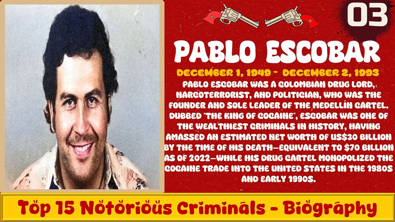 Pablo Escobar: The Kingpin's Story