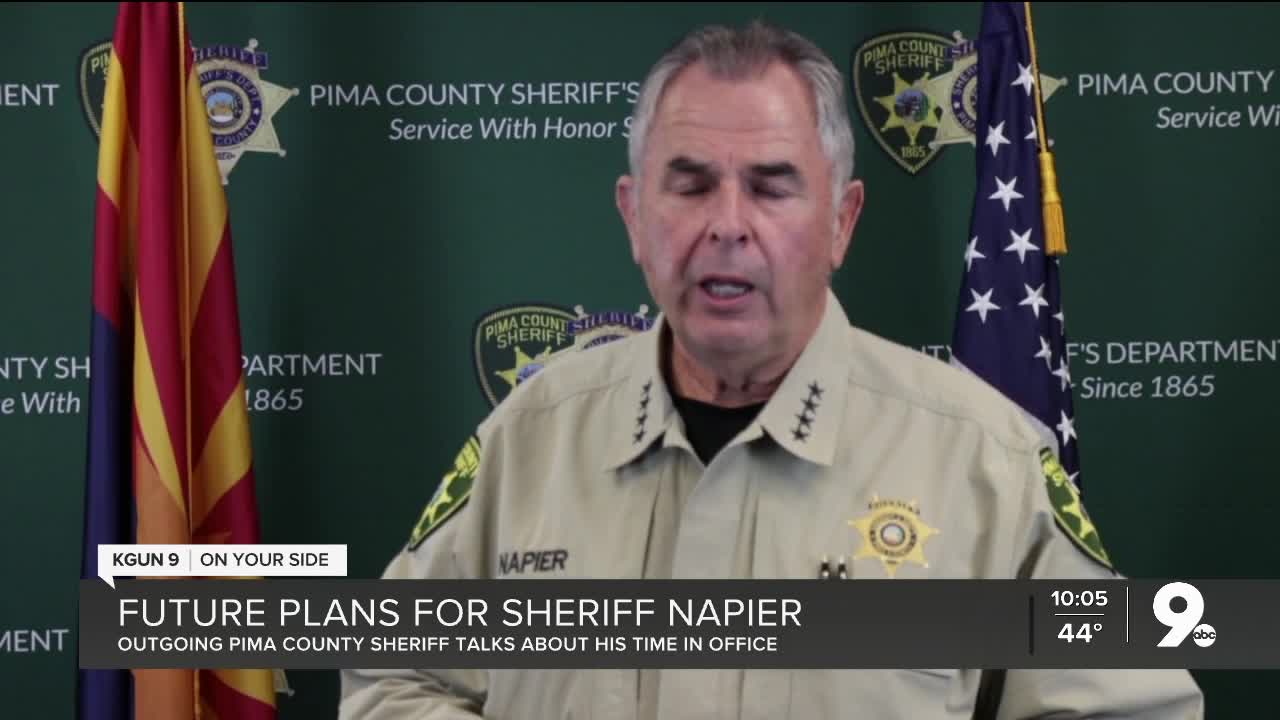 Outgoing Sheriff Mark Napier reflects on his tenure