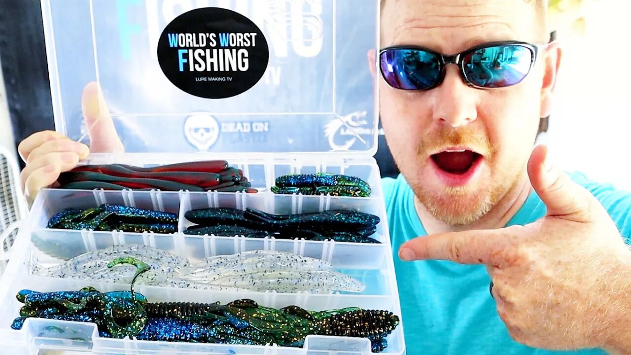 Custom Bait Tacklebox GIVEAWAY! Win These Fishing Lures