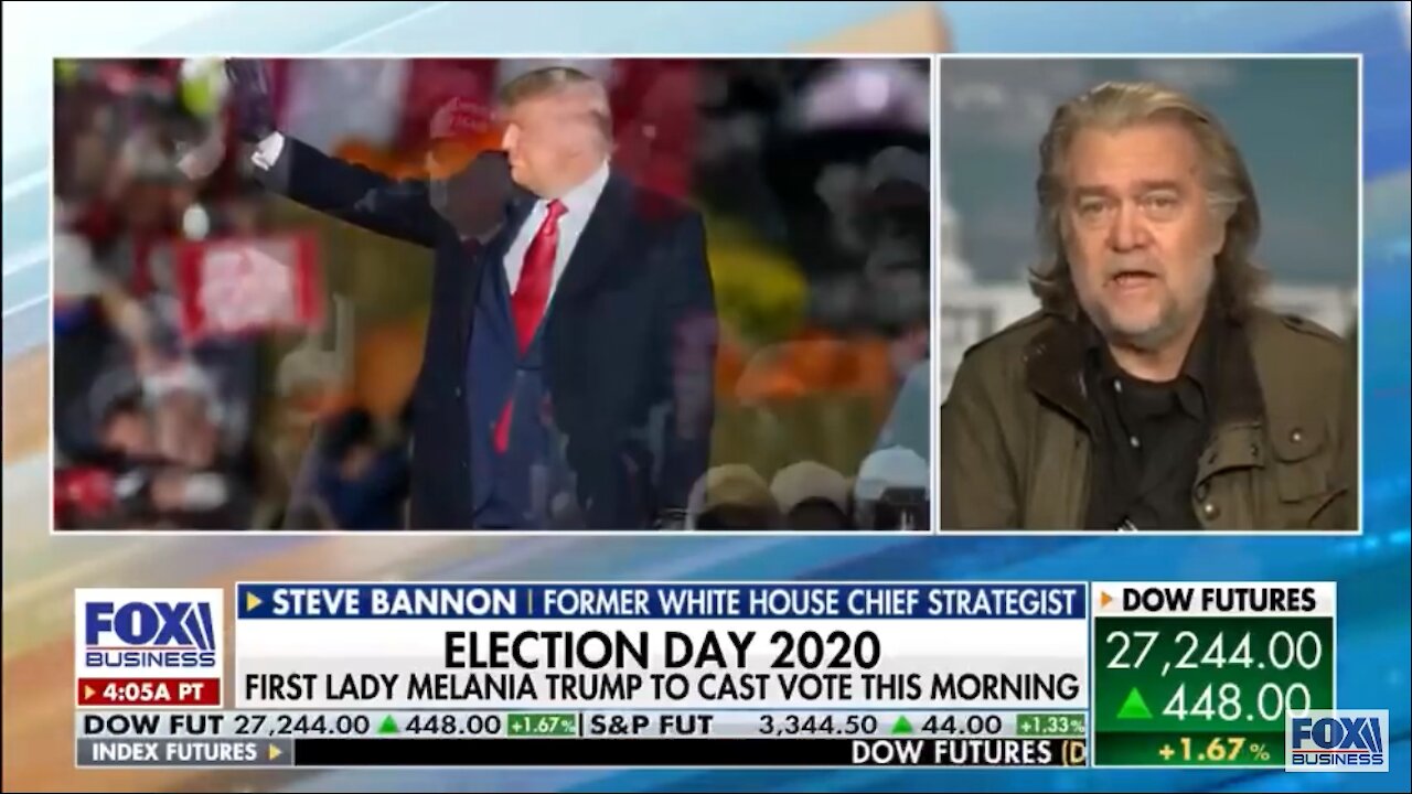 Steve Bannon Philadelphia election fraud