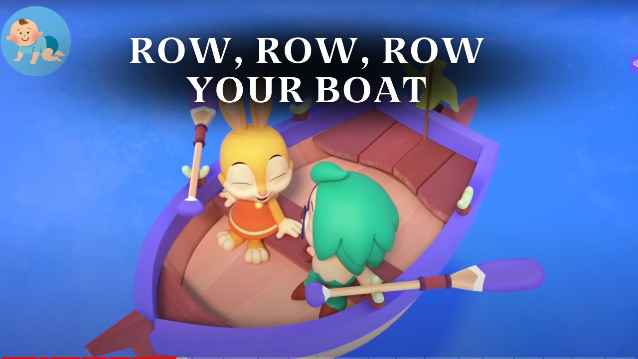 Row Row Row Your Boat | Classic Nursery Rhyme for Kids