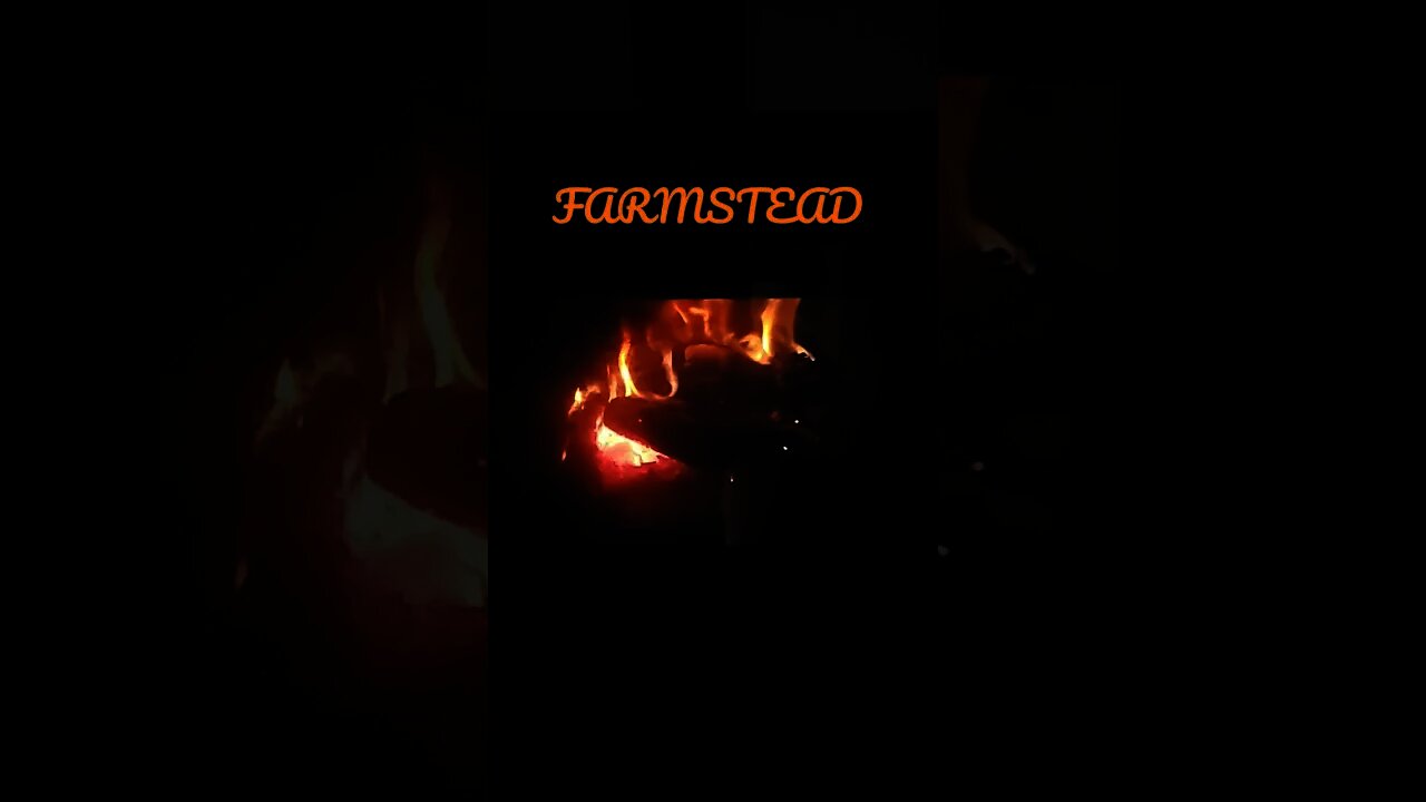 Cold and rainy farmstead night