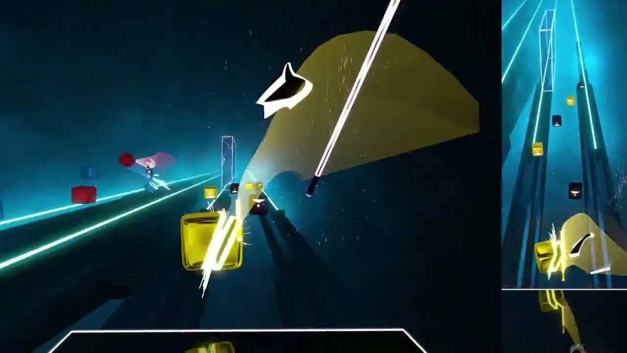 (beat saber mp) richaadeb ft. cristina vee - bad apple!! [mapper: joetastic]