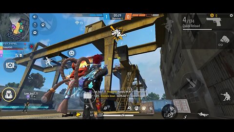 free fire gaming 😁 Short video ll game video
