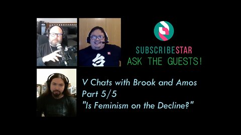 Is Feminism on the Decline? V Chats with Brook and Amos of 10K Rum Podcast Part 5 of 5