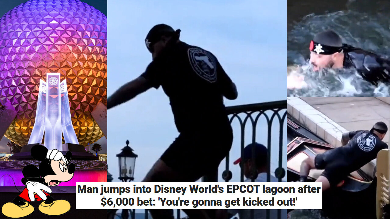 Man Wins Bet At EPCOT