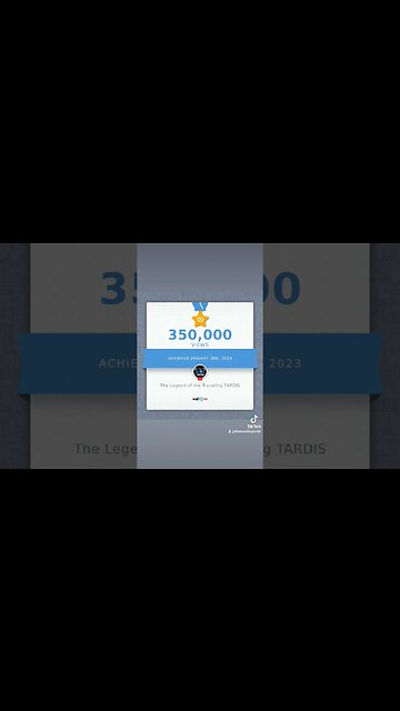 😊 #THANKYOU #SUBSCRIBERS #DOCTORWHOPODCAST #350000 #VIEWS 😊 #TRAVELINGTARDIS #SUBSCRIBE #SHORTS